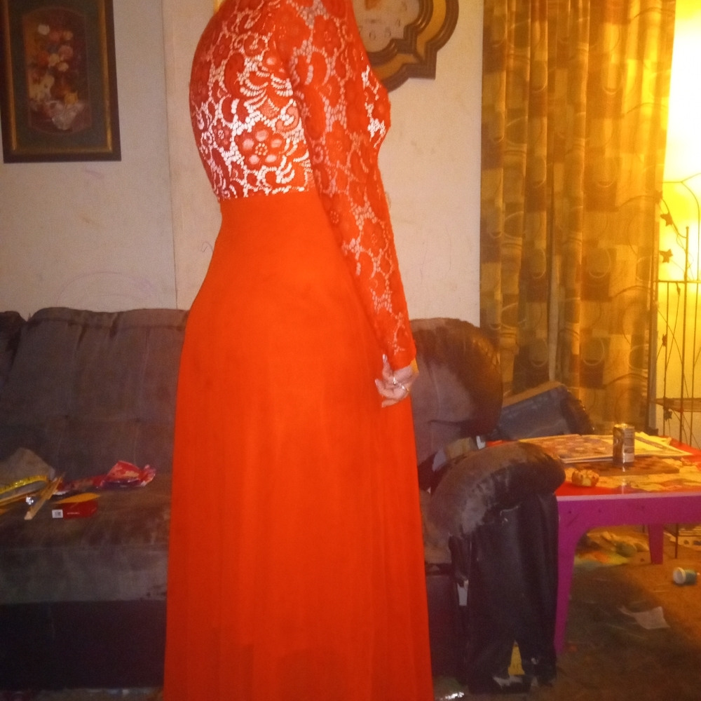 Beautiful long evening gown